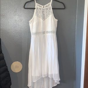 Delicate white dress